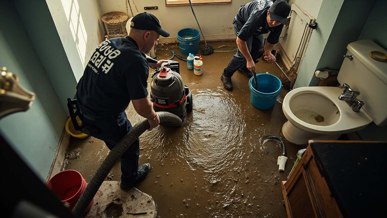 How We Contain and Remove Raw Sewage From Your Property