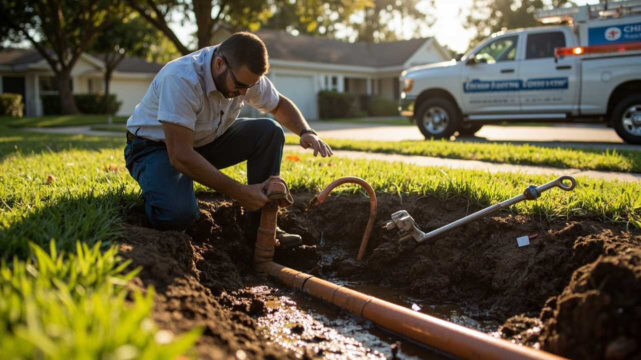Main Water Line Break Repair in Orlando – Emergency Response Within 60 Minutes to Stop Catastrophic Water Damage