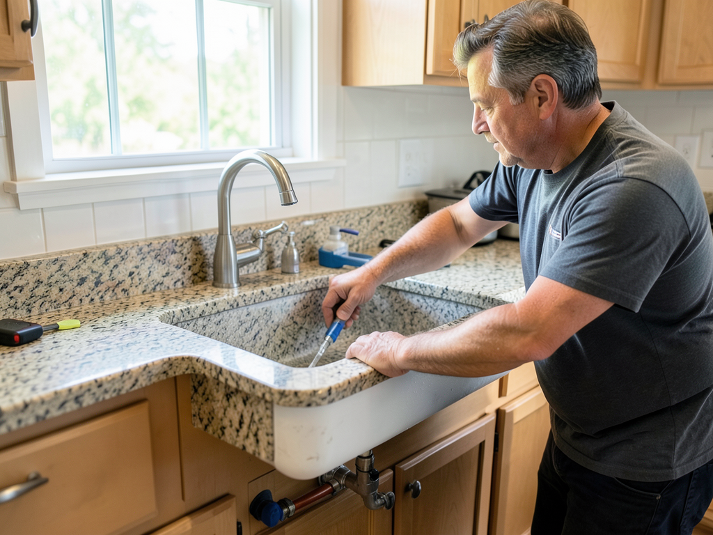 Choosing the Best Kitchen Sink Material to Hide Hard Water Spots in Ocoee