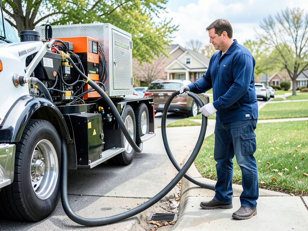 Clearing stubborn root clogs in thornton park with