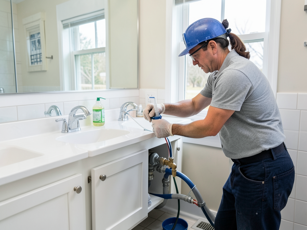 Converting a single sink to a double vanity in you