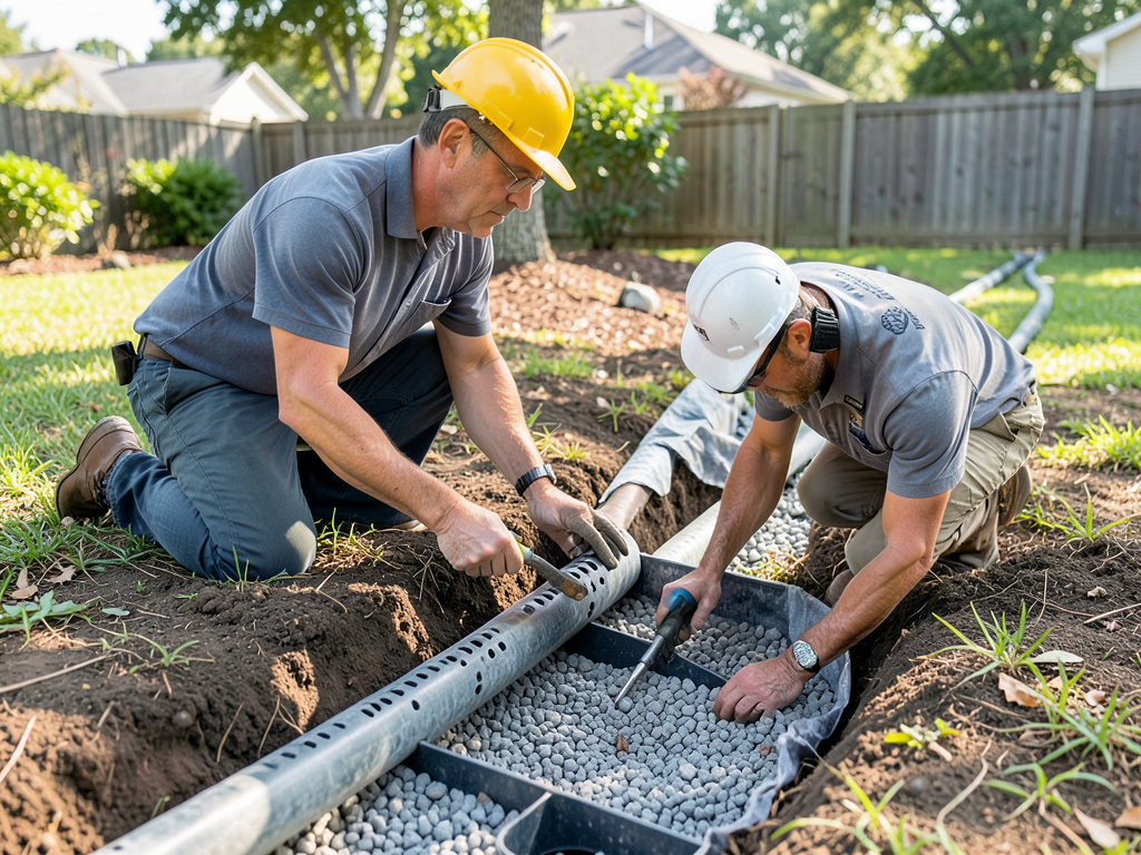 French Drains vs Catch Basins (Solving Backyard Water Pooling in Casselberry)