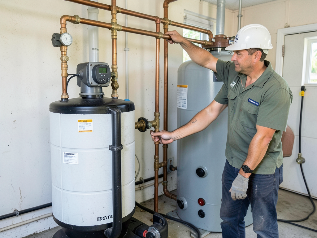 Improving the taste and quality of well water for