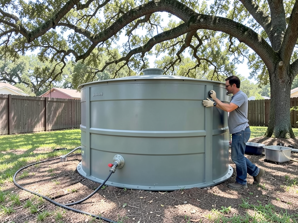 Setting up a sustainable rainwater collection syst