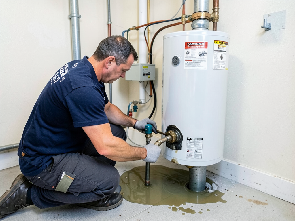 What to do when your water heater starts leaking f